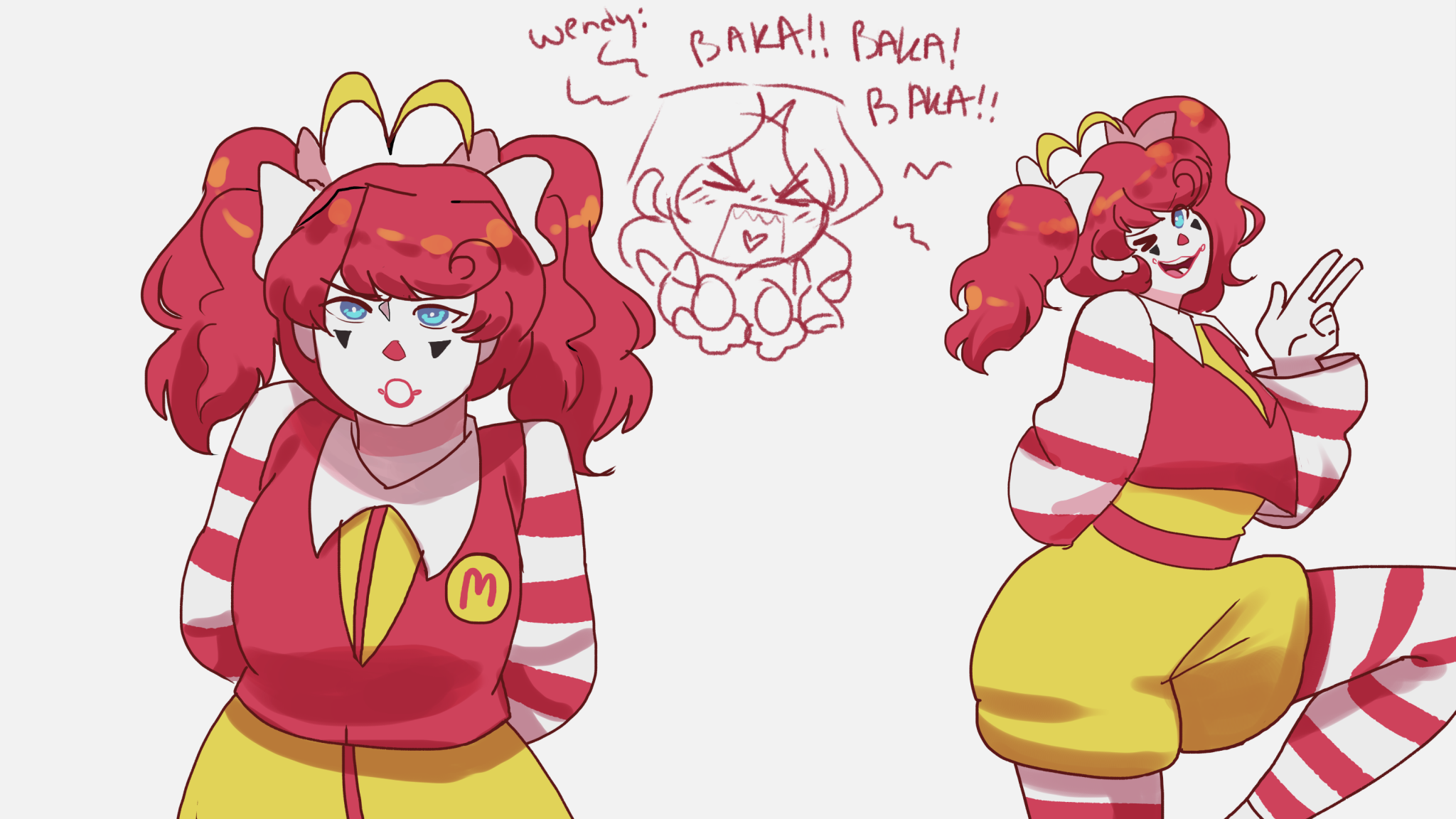 Fem Ronald McDonald By Channydraws On DeviantArt fem-ronald-mcdonald-by-channydraws-on-deviantart