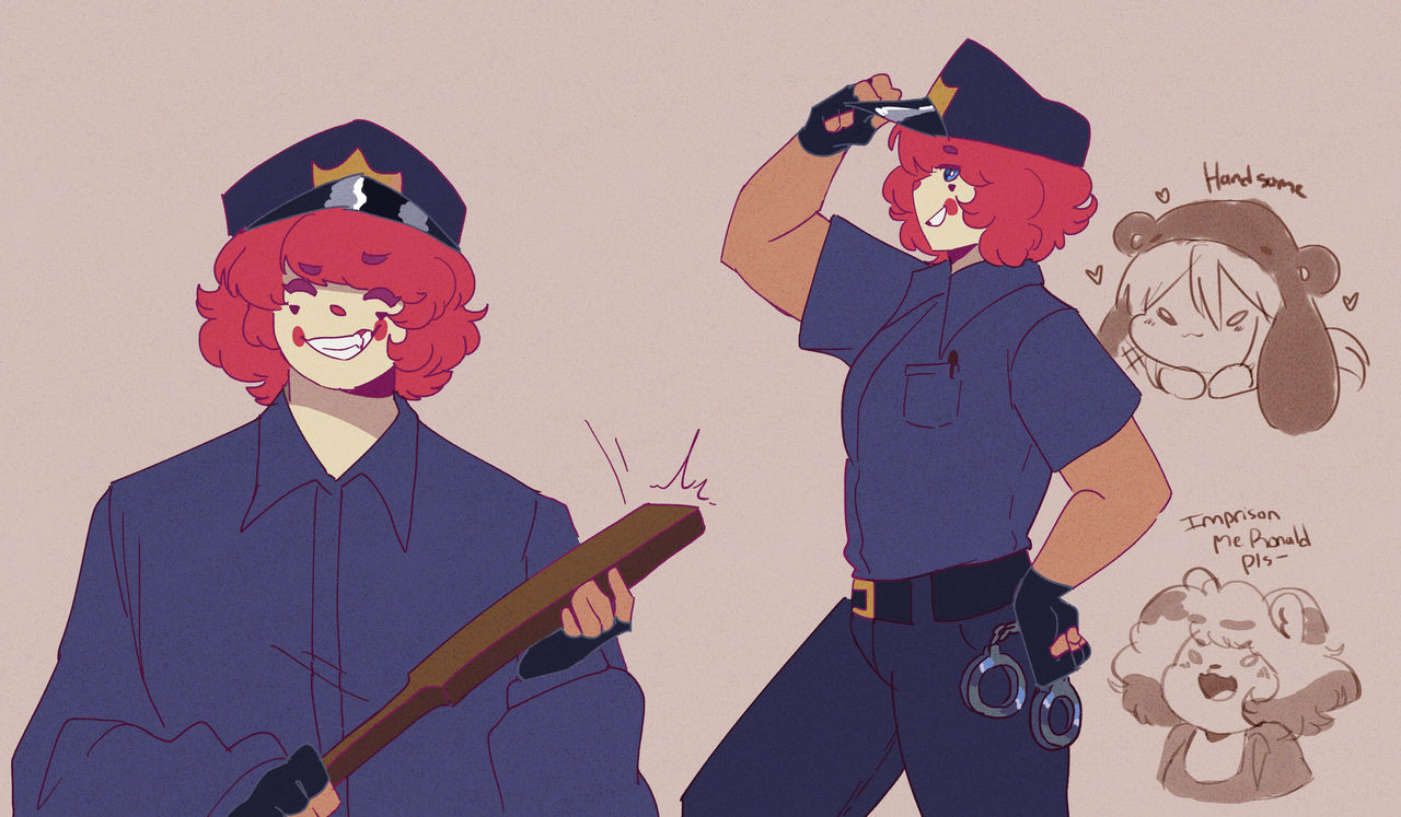 Police Officer Ronald by Channydraws on DeviantArt
