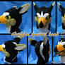 Griffin fursuit head