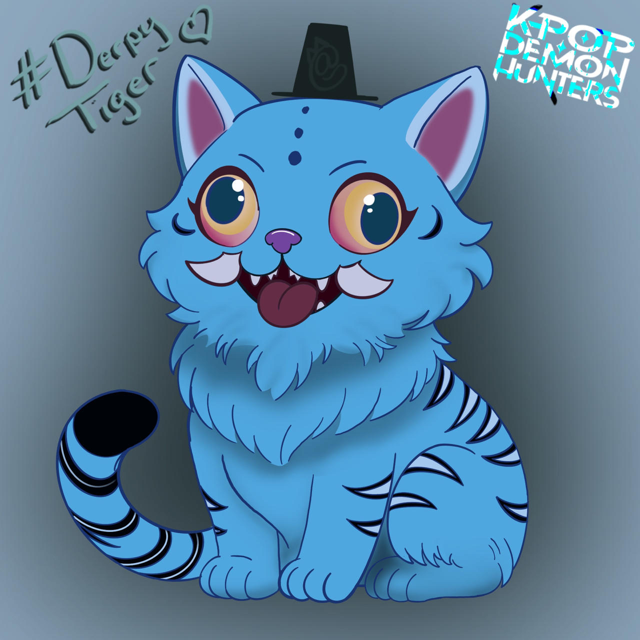 K pop Demon Hunters Derpy Tiger By EarthKittenArt On DeviantArt k-pop-demon-hunters-derpy-tiger-by-earthkittenart-on-deviantart
