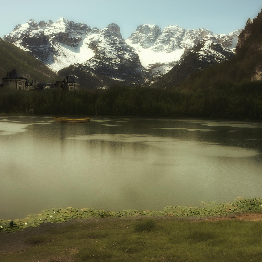 The Lake 2 Premade Background