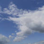 Clouds with blue sky