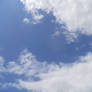 Clouds with blue sky