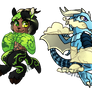 (CLOSED) Satyr and Dragon Spectrels - EXTRA ART