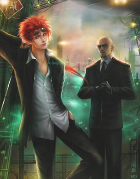 FF7: Reno and Rude by K-Koji