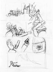 Keeley Issue 4, Page 18 Pencils, 1st Draft