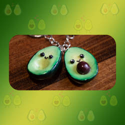 Avocado Keychains