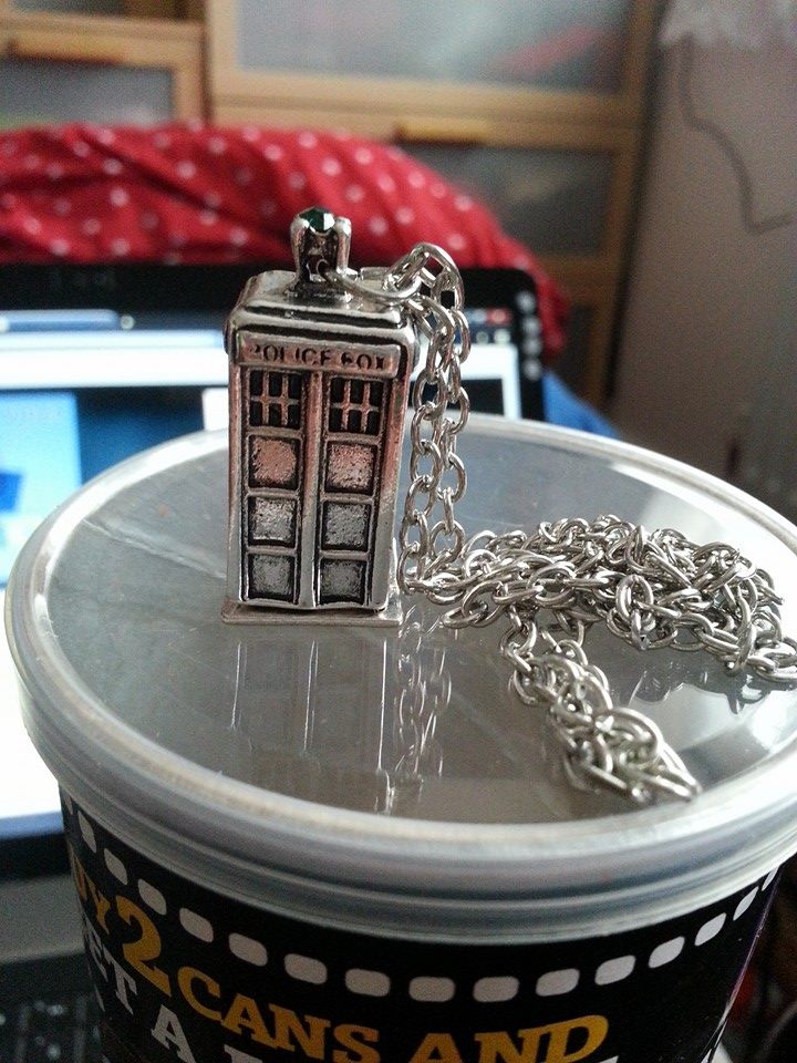 Doctor Who Tardis 3D Pendant Necklace