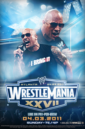 WWE WrestleMania 27 Poster