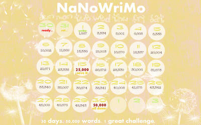 NaNoWriMo Calendar