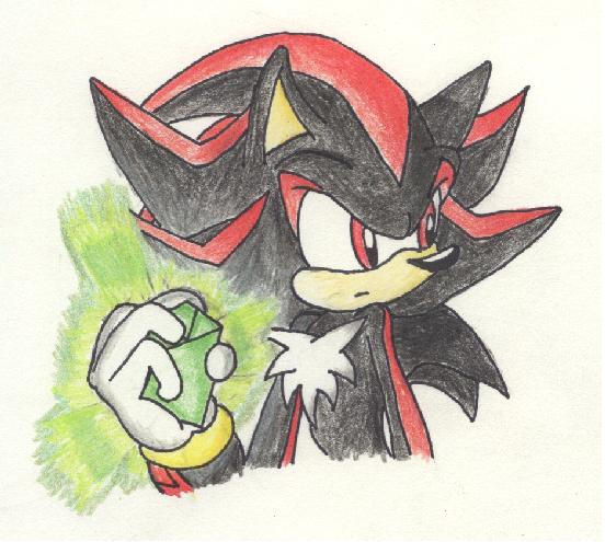 Shadow Emerald Shadow with Emerald by Chaos-Kapow on DeviantArt