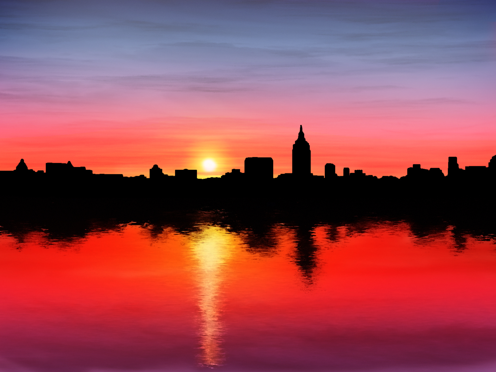 Sunset City by Sjaakhoofd on DeviantArt