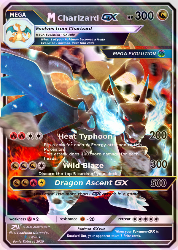 Pokemon Cards - Mega Charzard X GX