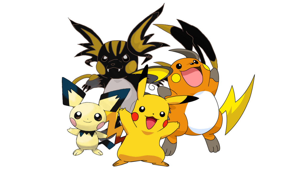 Pichachu Member Pichu-Pikachu-Raichu and Inkachu by Zephira-Wolf on DeviantArt