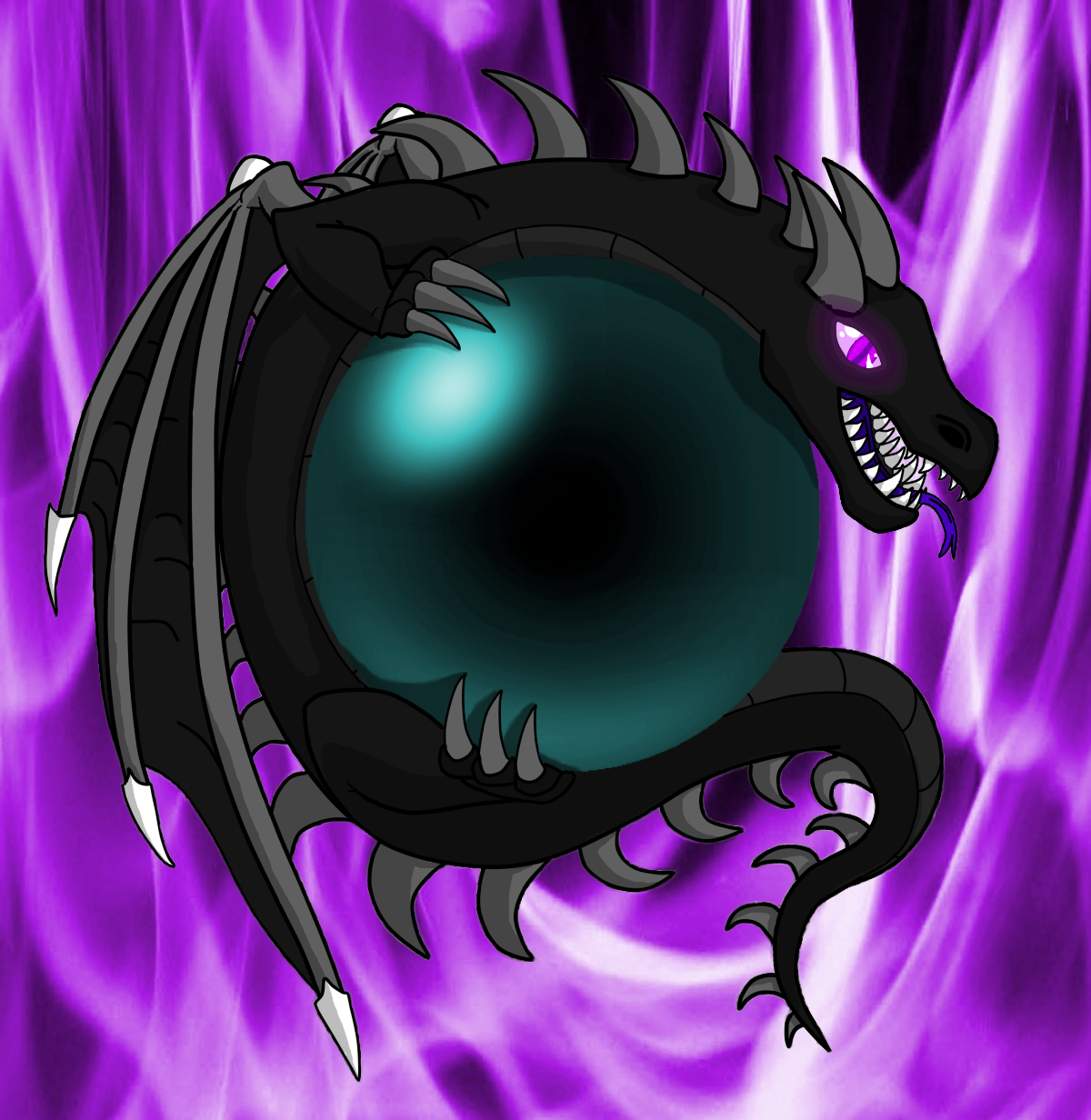 Minecraft ender dragon by debusscher62 on DeviantArt