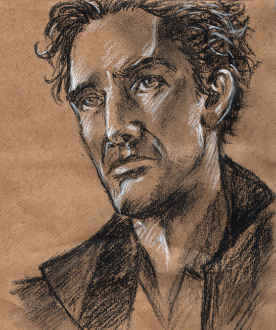 portrait practice - Paul McGann as the Doctor