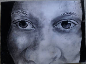 Charcoal close up