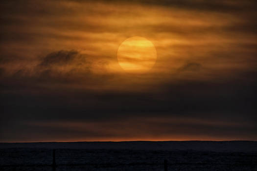 Beautiful Sunset - At home