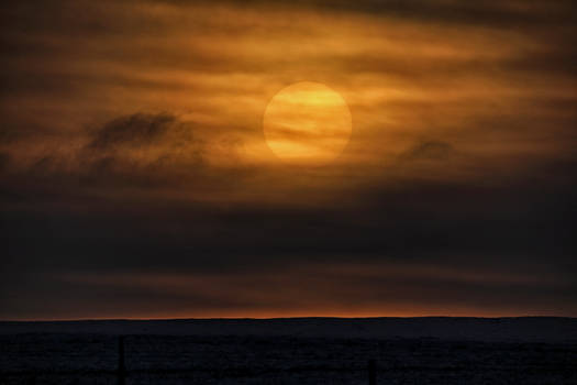 Beautiful Sunset - At home