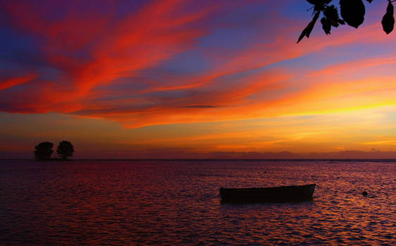 Tropical Sunset - La Digue