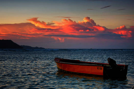 Tropical Sunset - La Digue