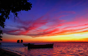 Tropical Sunset - La Digue