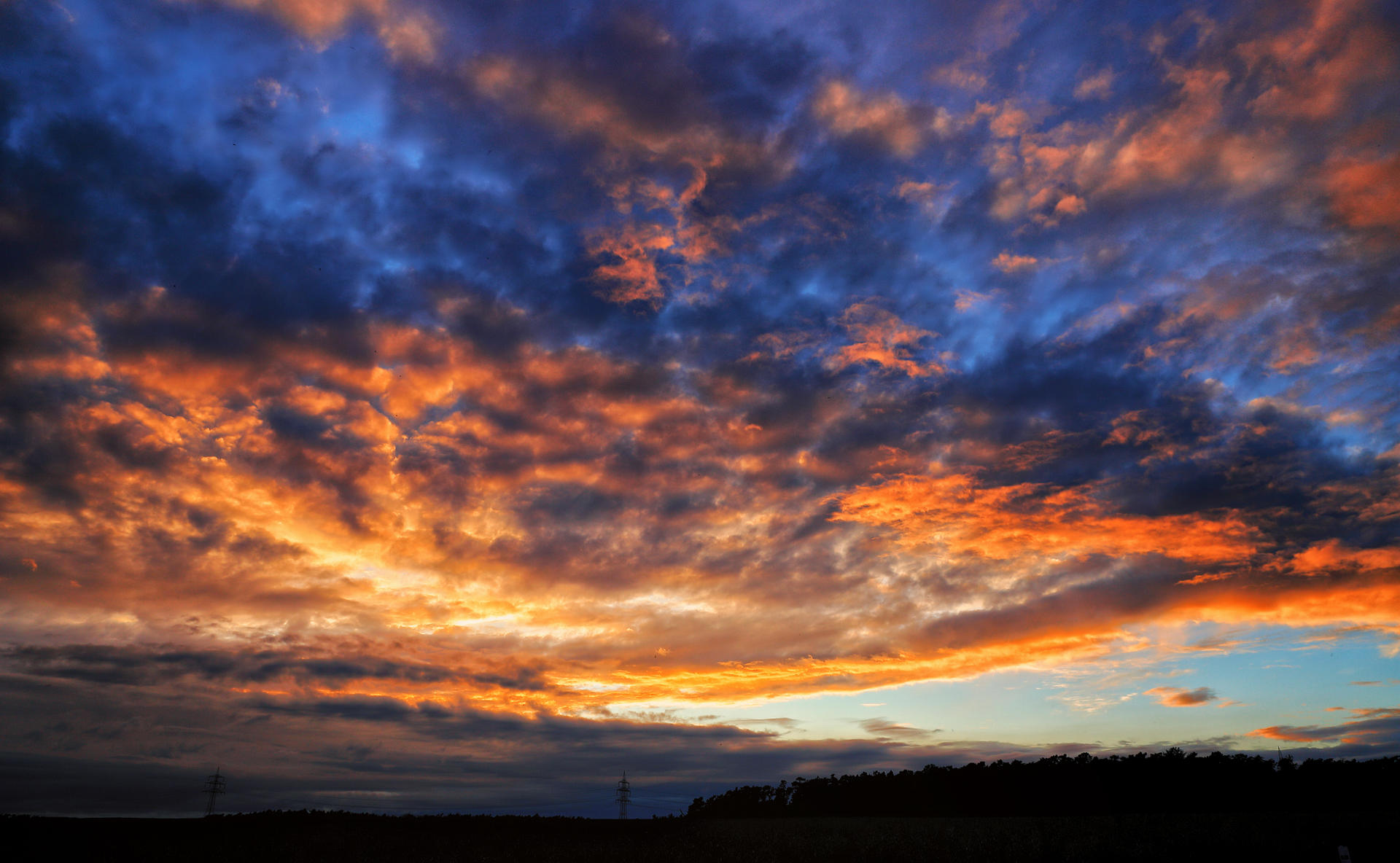 Beautiful Sunset - At home