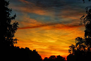 Beautiful Sunset - At home