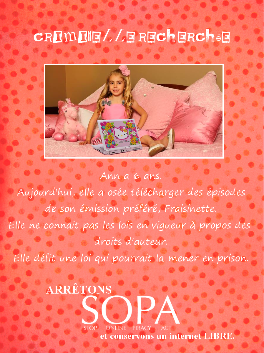 Anti-SOPA ads by Dixie-Slick