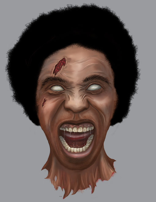 Afro Zombie :D