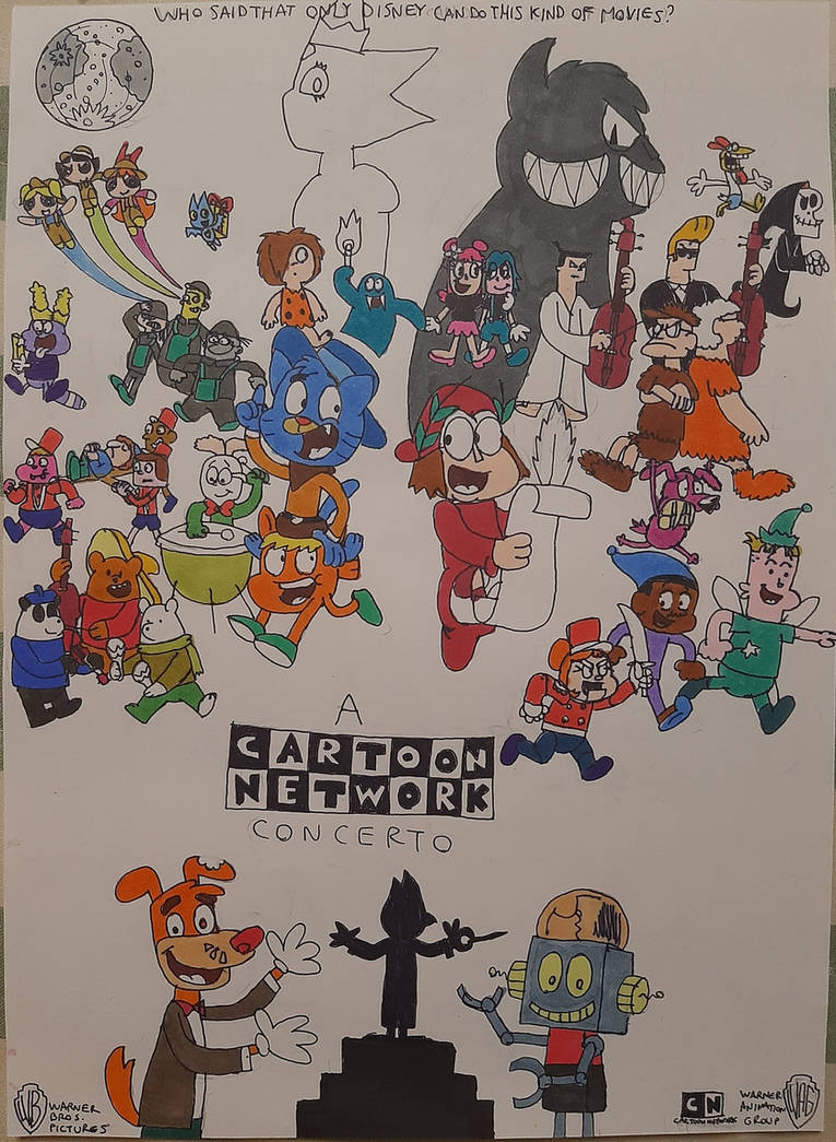 Fake movie poster: A Cartoon Network concerto by CaitiMatt2004 on DeviantArt