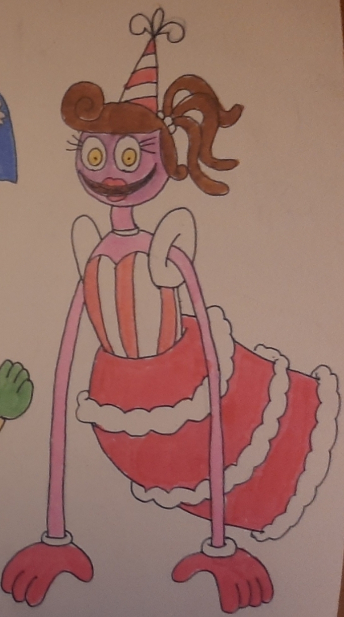 Mommy Long Legs as Baroness Von Bon Bon (Cuphead Show by SuperWiiBros08 on  Newgrounds