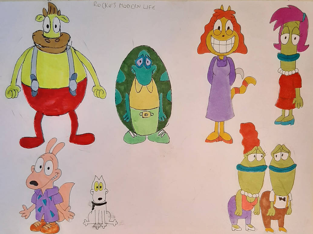 Ouan Ricky OUAN: Rocko's modern life by CaitiMatt2004 on DeviantArt