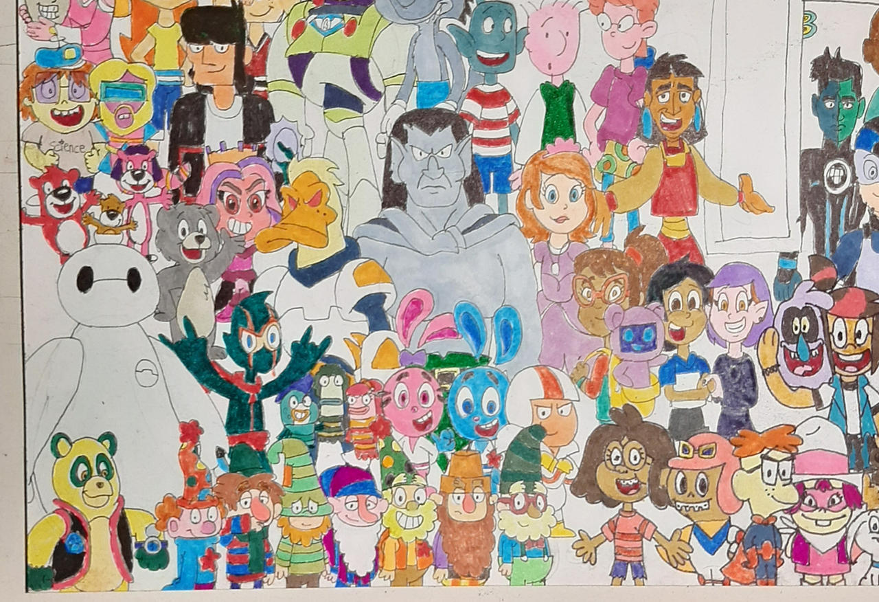 Disney Random Deviantart Disney sneak peek 2 (colored) by CaitiMatt2004 on DeviantArt