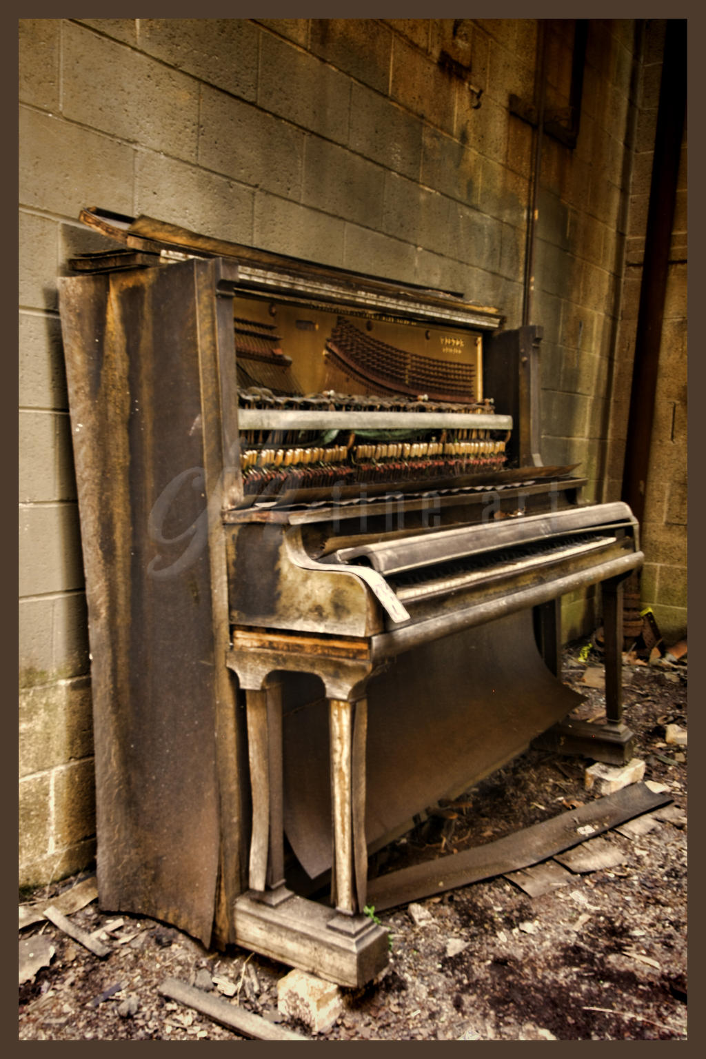 Abandoned Furnace - Piano by cjheery