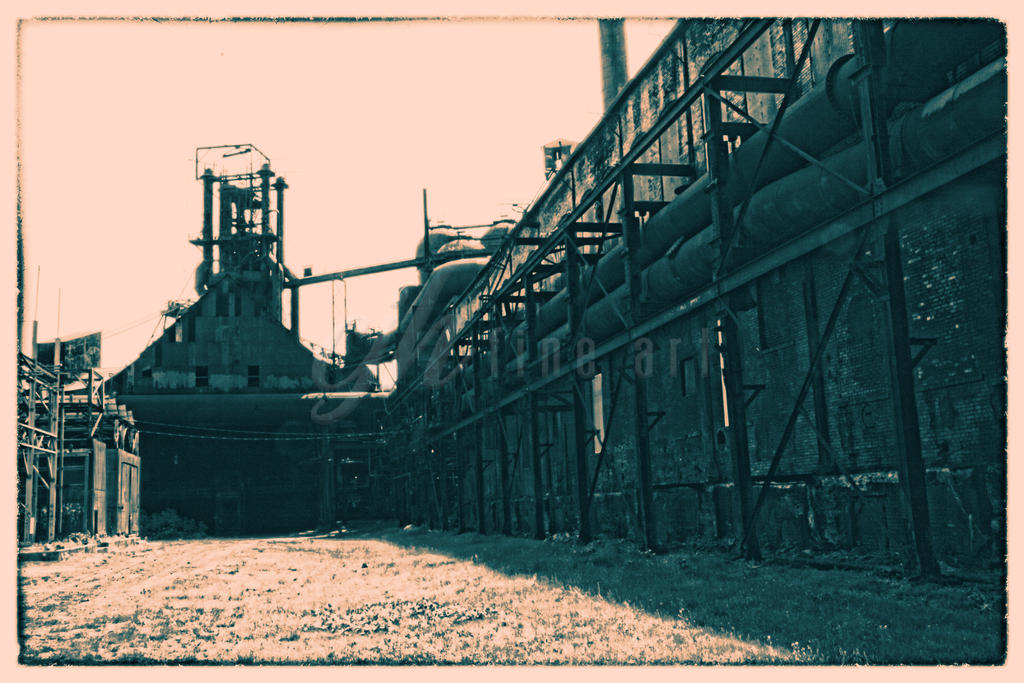 Abandoned Furnace - Building Outside by cjheery