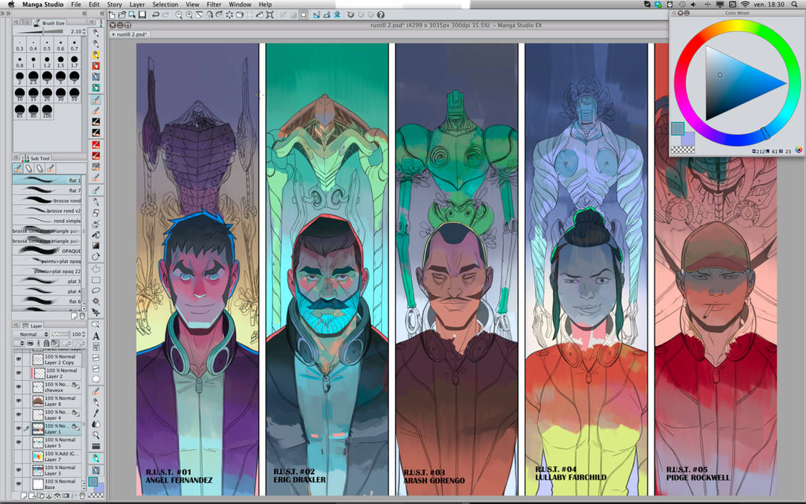 WIP - RUST illustration by Nesskain on DeviantArt