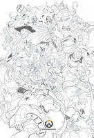 Overwatch Ultimate - Lineart