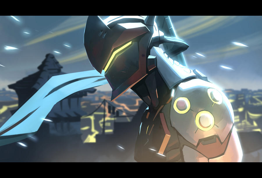 Overwatch Genji By Nesskain On Deviantart Overwatch Genji By Nesskain On Deviantart