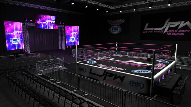 Ladies of Japanese Pro Wrestling Arena Setup HD 4