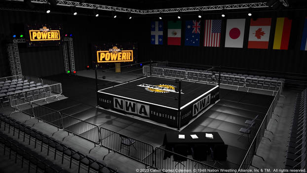 NWA Powerrr Arena Setup HD 2023 0000