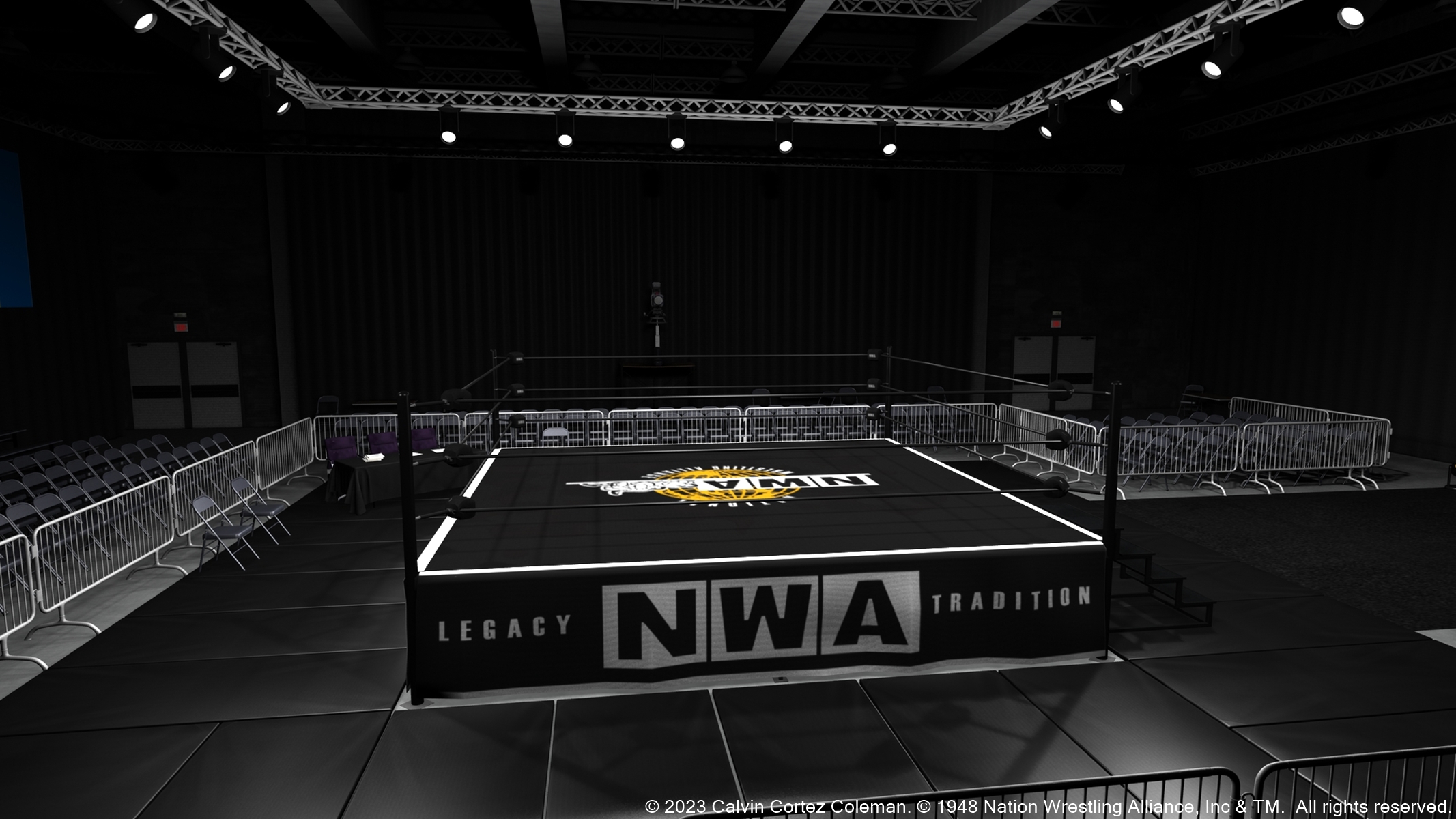 NWA Powerrr Arena Setup HD 2023 0005