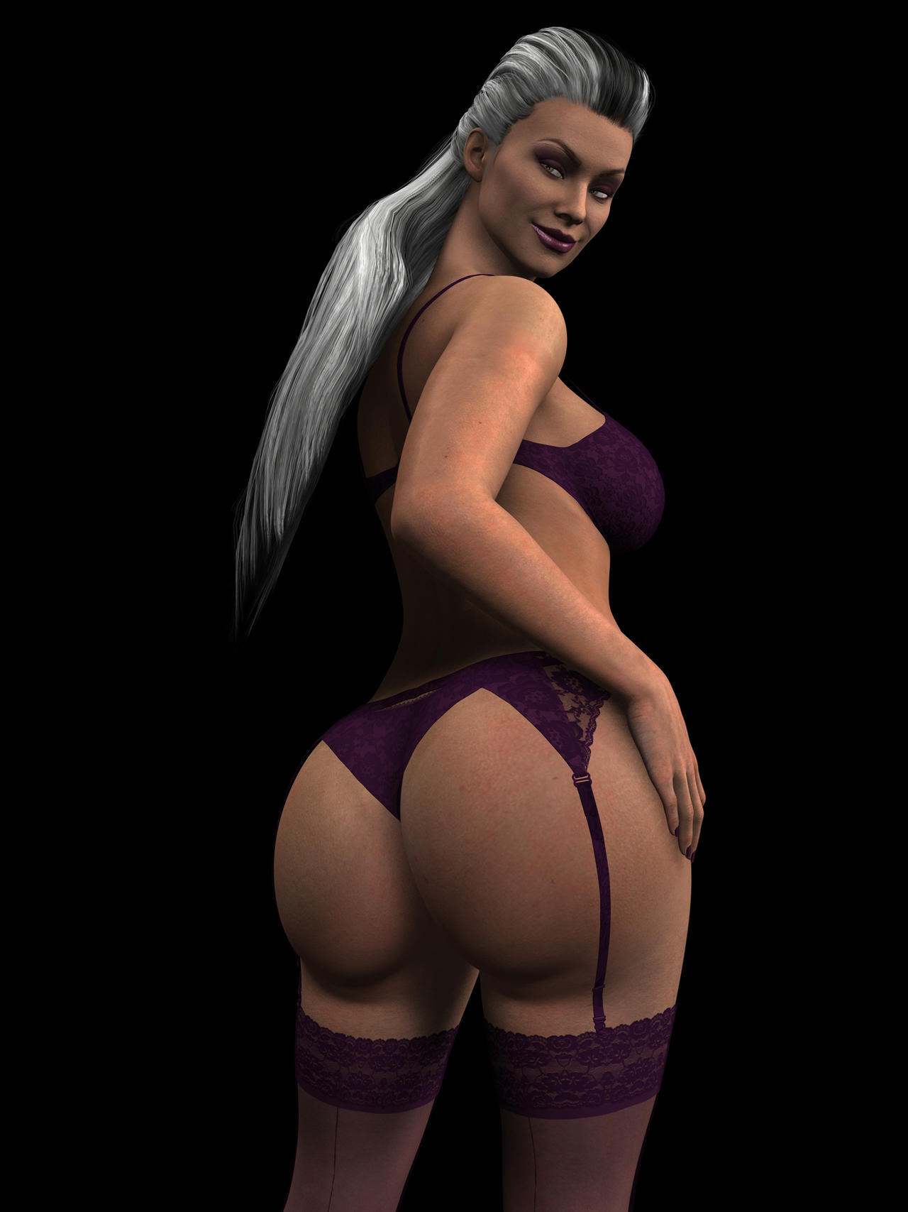 Queen Sindel booty pose