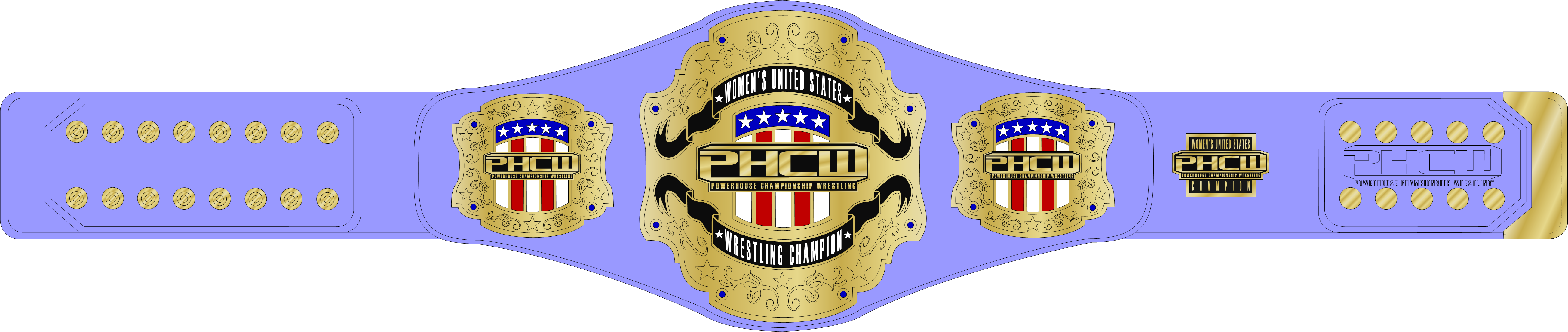 PHCW Women's United States Championship Belt.