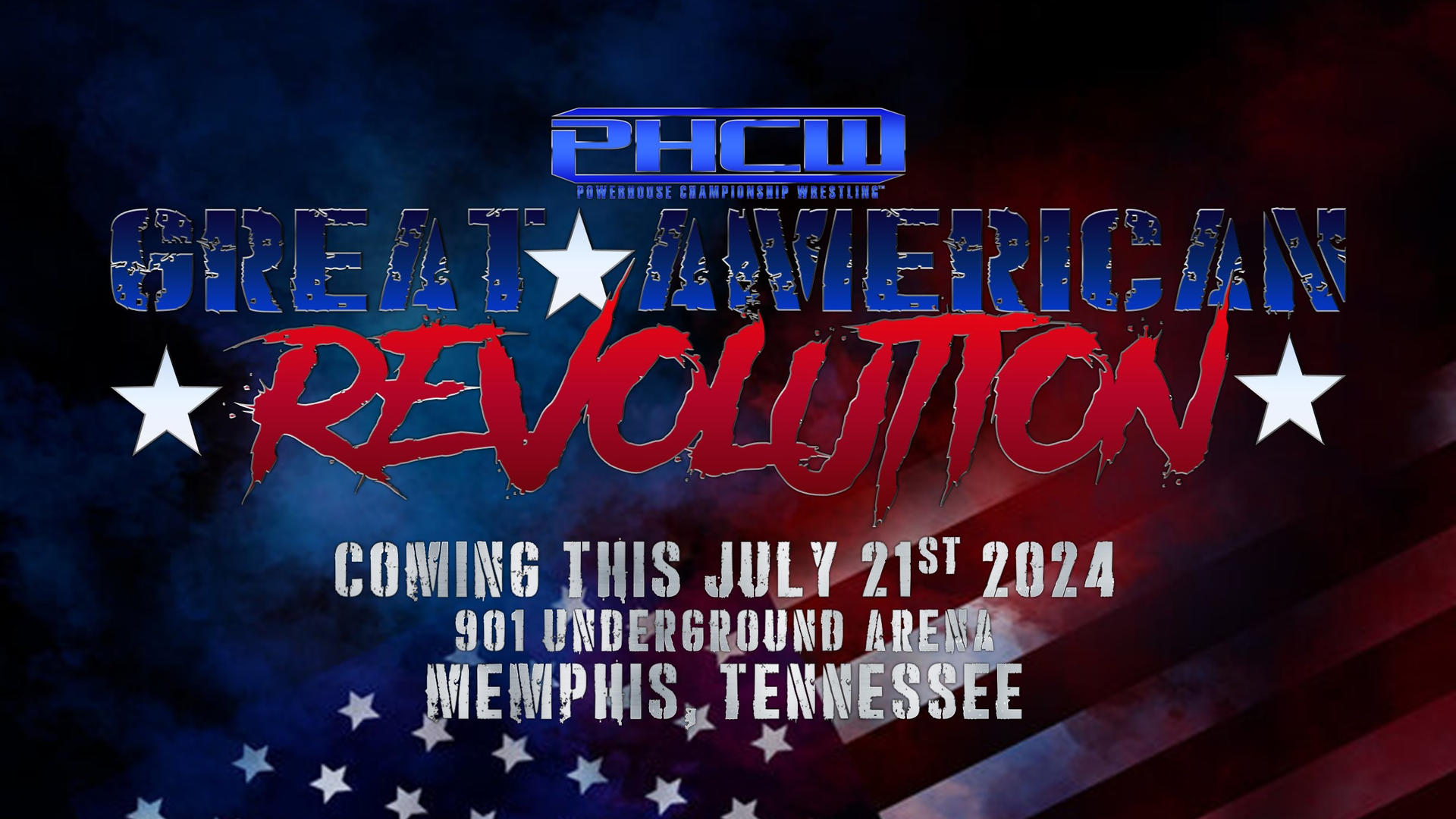 !!!!PHCW Wrestling Great American Revolution LIVE!