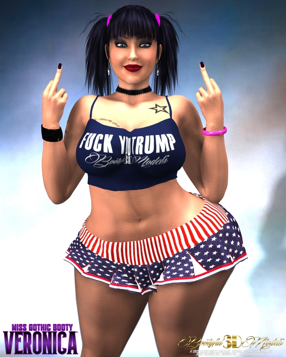 Veronica says Fuck you Trump!