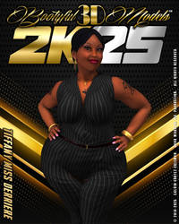 Tiffany Bootyful3DModels 2K25 Cover Art