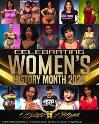 Women's History Month by Bootyful3DModels