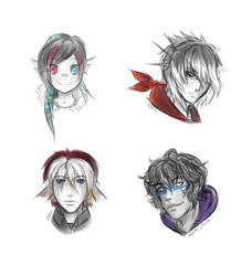 Random Headshots 2 by MJDAlleria