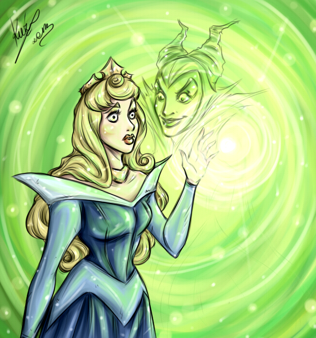 Maleficent's Evil Spell by sarumanka on DeviantArt